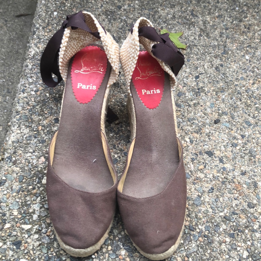 Christian Louboutin espadrilles